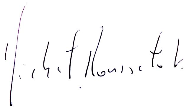 Signature Michel Rousselot